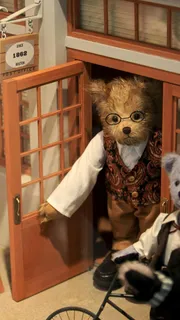 公仔小熊高清摄影图片