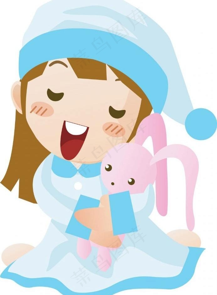 穿睡衣女孩子图片