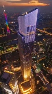 广州城市夜景高清摄影图片