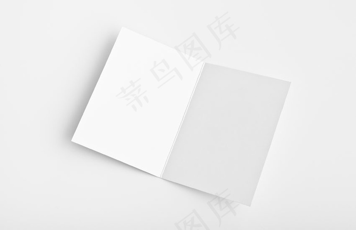 折页样机psd模版下载