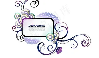 花卉边框 矢量素材