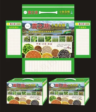 杂粮包装盒图片