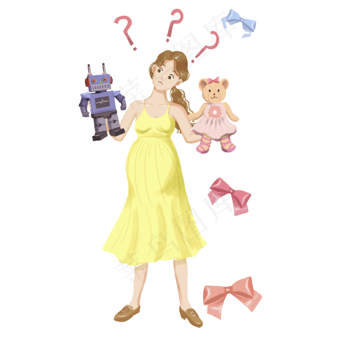 母爱母子孕妇母婴怀孕爱心爱护PNG...