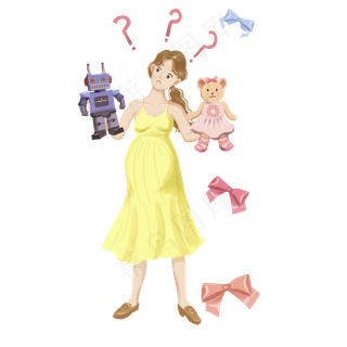 母爱母子孕妇母婴怀孕爱心爱护PNG...