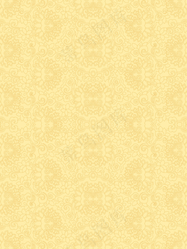 古典雅致金色底纹PSD素材