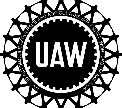 UAW logo设计欣赏 联合汽车...ai矢量模版下载