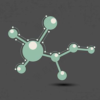 分子结构图标