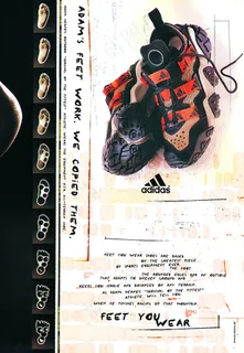 创意运动鞋广告图片