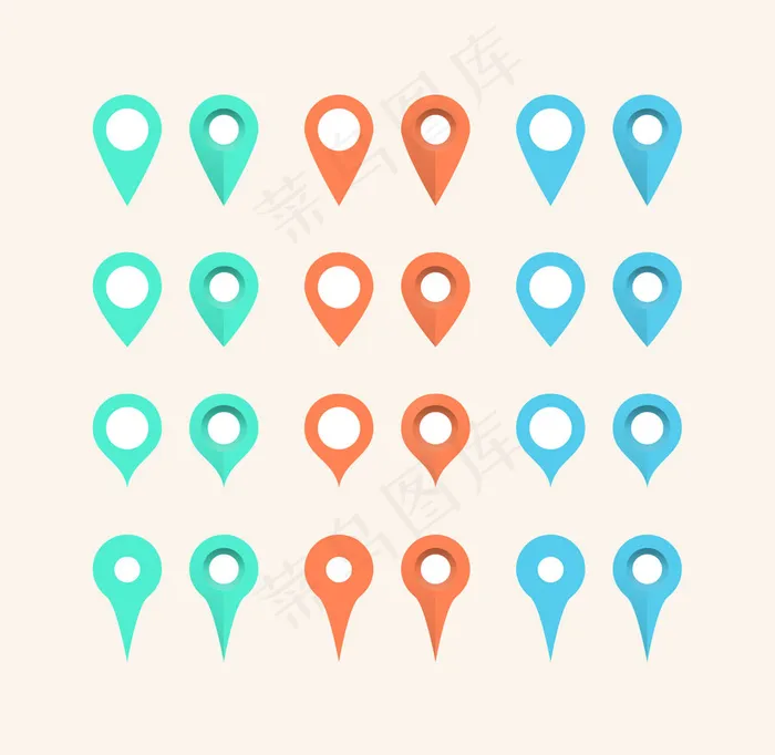 地址地图标记点图标