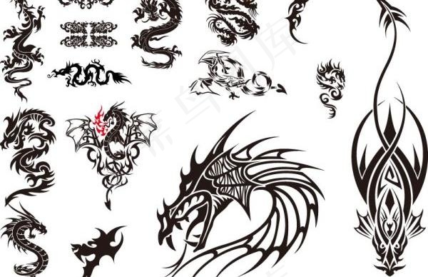 龙图腾矢量素材4