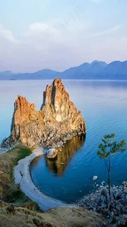 湖景风光高清摄影图片