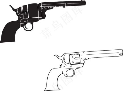 狂野西部的向量元素