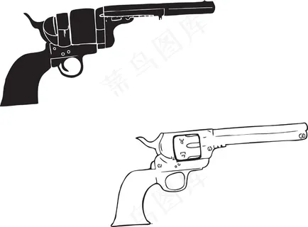 狂野西部的向量元素