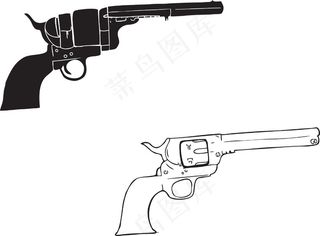 狂野西部的向量元素