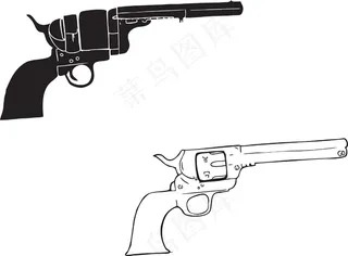 狂野西部的向量元素