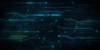 科技感电路艺术图图片