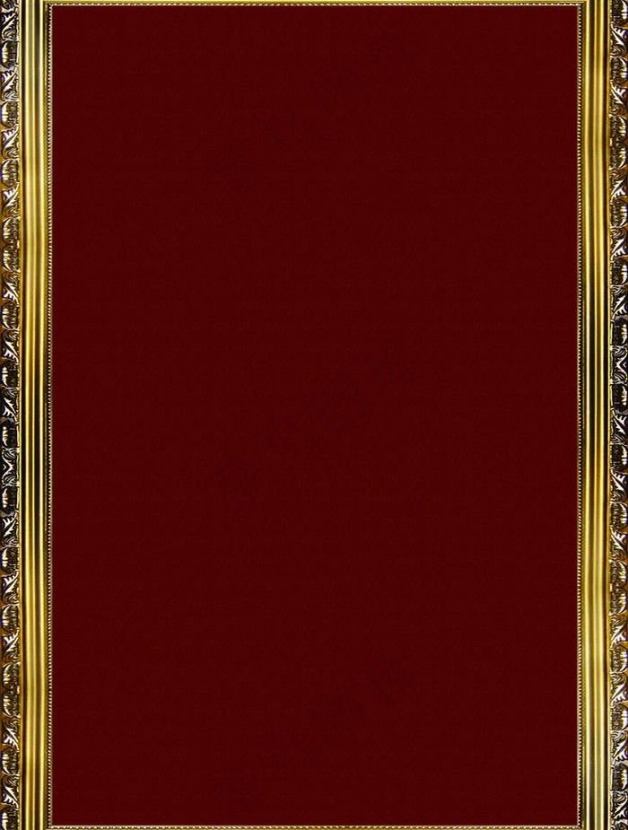 金色边框图片(5906X8268(DPI:100))psd模版下载