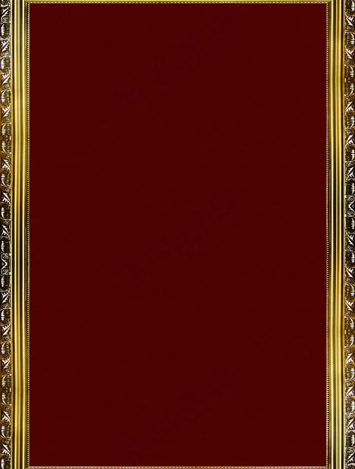 金色边框图片(5906X8268(DPI:100))psd模版下载