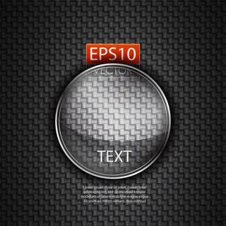 玻璃质感标贴05——矢量素材