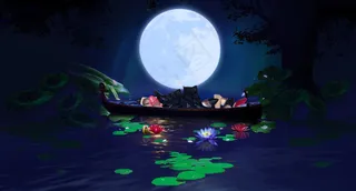 淘宝女鞋海报背景设计PSD源文件