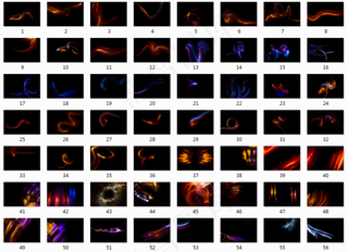 光效纹理曝光视觉特效叠加合成PS素材