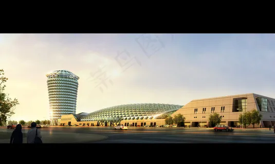 建筑效果图与表现图片