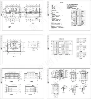售楼部建筑CAD图纸