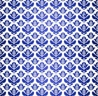 欧式蓝白底纹图片