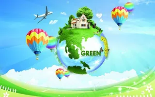 绿色地球 创意生活图片
