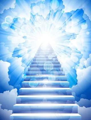 创意阶梯图案矢量素材