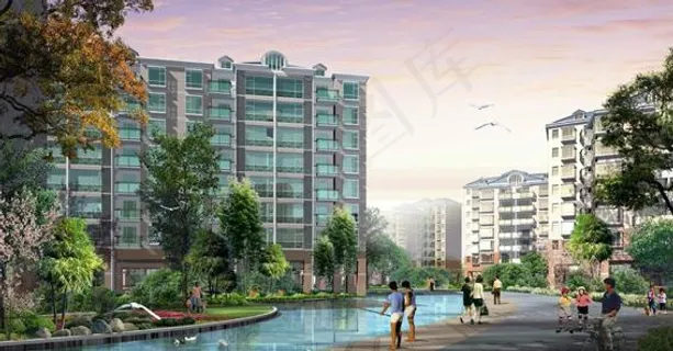 锦绣公园景观效果图t1图片