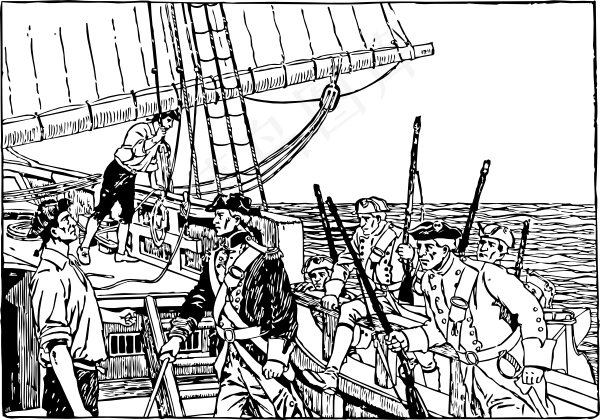 英国士兵寄宿剪贴画