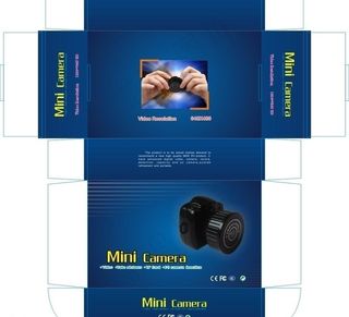 迷你相机包装彩盒图片