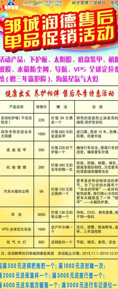 邹城润德 单品促销活psd模版下载