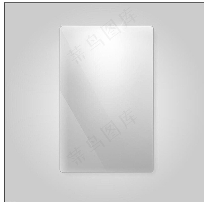 透明质感标签图片ai矢量模版下载