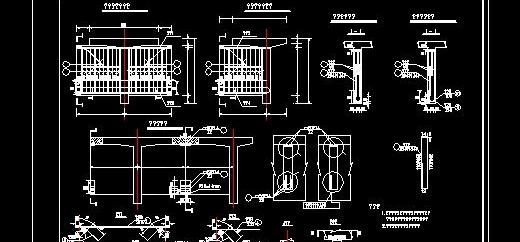 20米跨度梁桥设计图