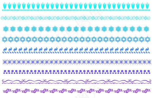 分割线PSD文件隔断详情页可用