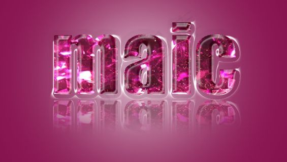 maic花瓣艺术字体设计 maic花瓣艺术字体设计