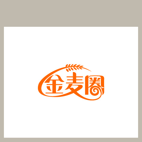 金麦圈ai矢量模版下载
