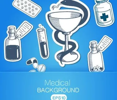 医疗元素矢量图01