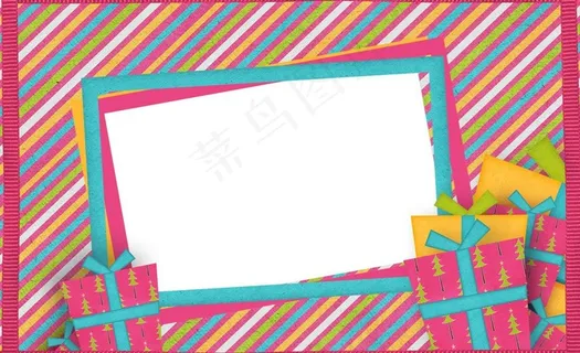 拼贴风格 相框图片