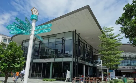 新加坡圣淘沙商业街图片 新加坡圣淘沙商业街图片