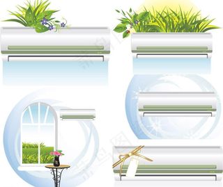 节能环保空调图片