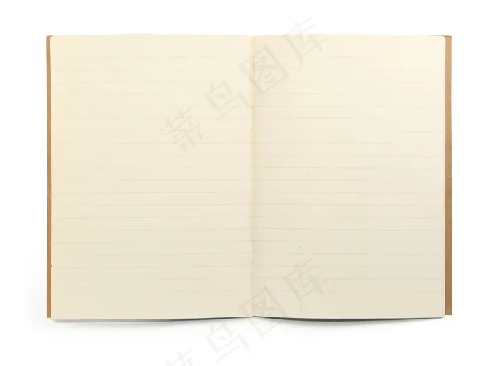 翻开的笔记本