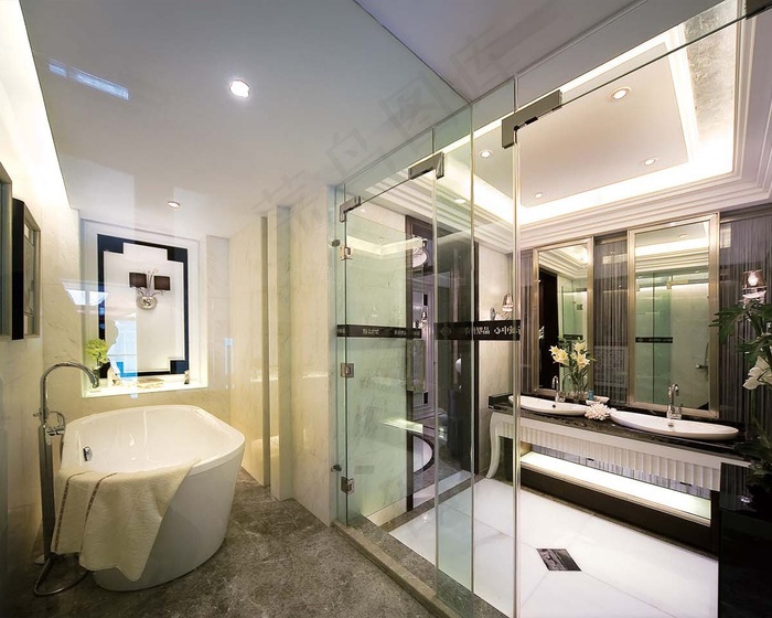 卫生间装修设计效果图