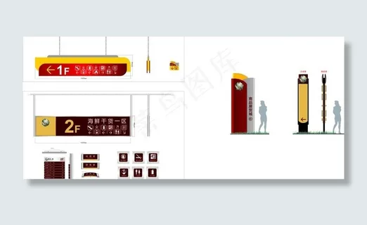 指示牌楼层牌科室牌图片