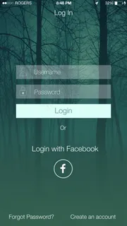 绿色APP登录界面