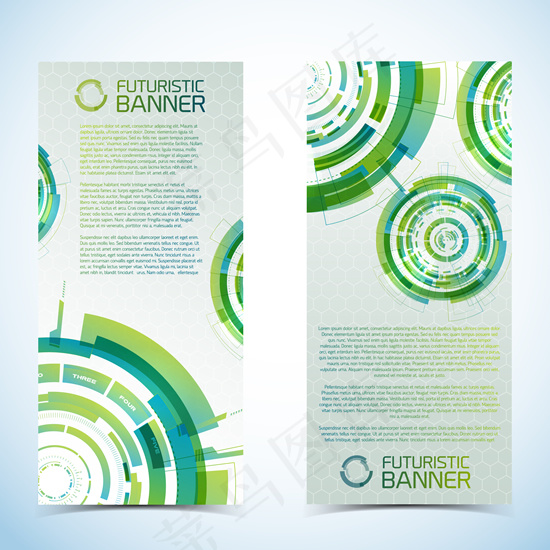 数码科技banner矢量图eps,ai矢量模版下载