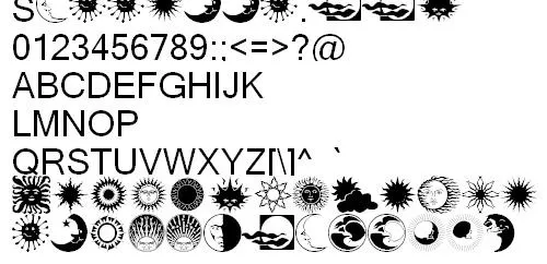 Sunnmoon 图形设计字体 图...