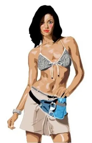 印花矢量图 女人 美女 性感 比基...